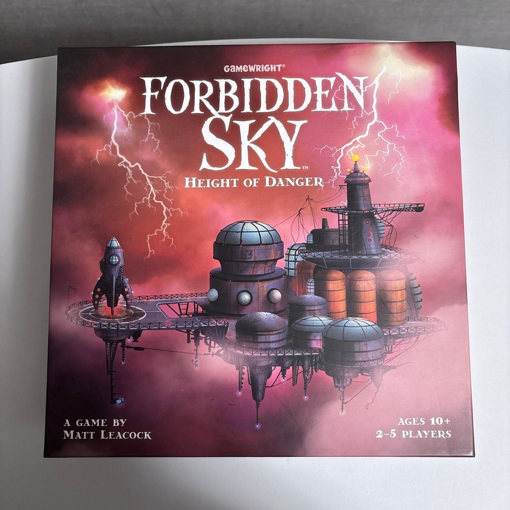 Gamewright Forbidden Sky Board Game Height of Danger Cooperative Strategy Game